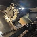 []刚刚拿下韩国原装斗山PUMA800L数控车床，主轴通孔320.